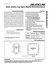 DataSheet MAX5410 pdf